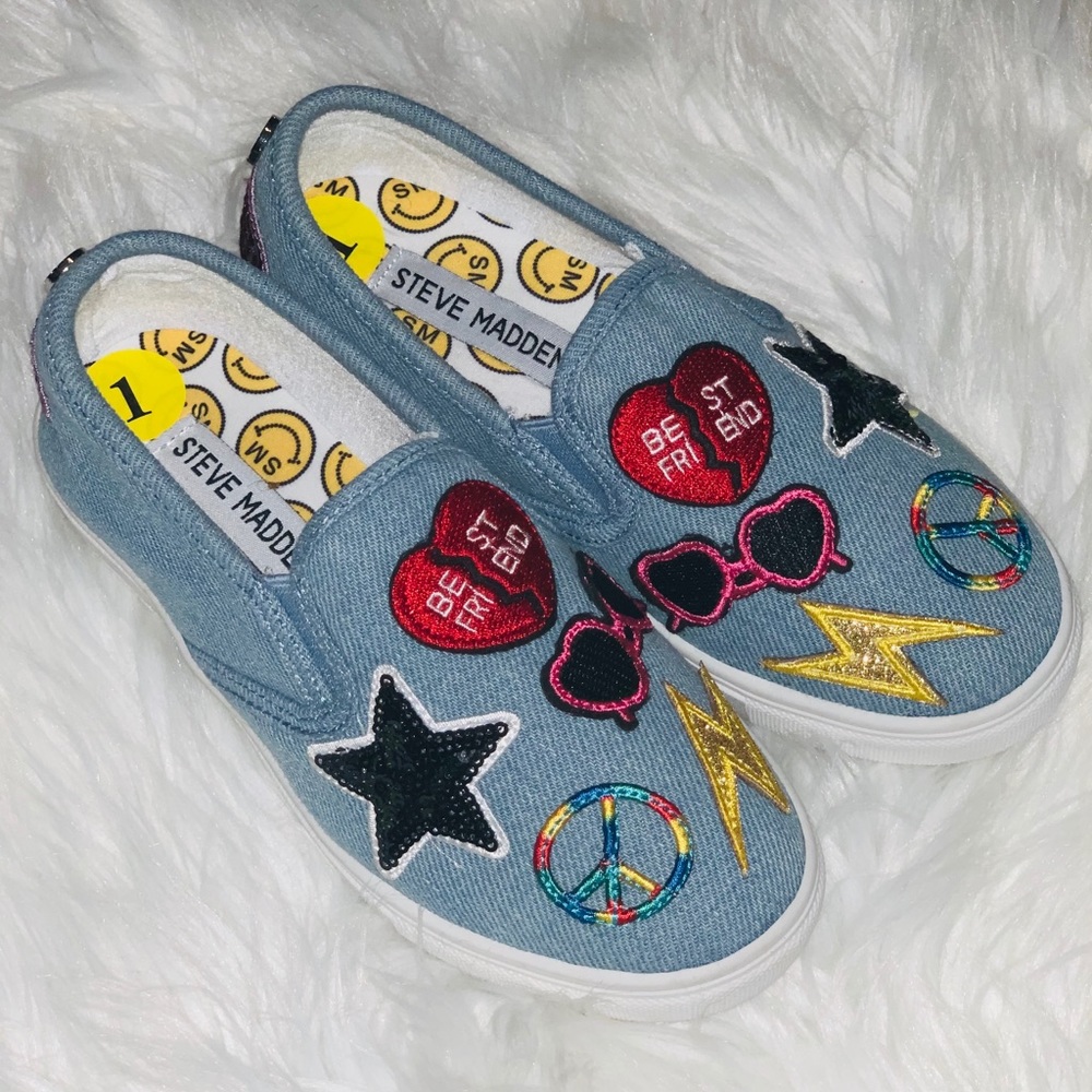 Girls Steve Madden Slip-on Sneaker